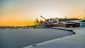 Wschód słońca nad jeziorem Niegocin, grudzień 2022 - zdjęcie 15