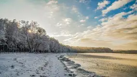 Bajkowe i zimowe klimaty nad jeziorem Dargin, grudzień 2022 - zdjęcie 35