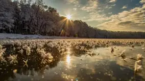 Bajkowe i zimowe klimaty nad jeziorem Dargin, grudzień 2022 - zdjęcie 23