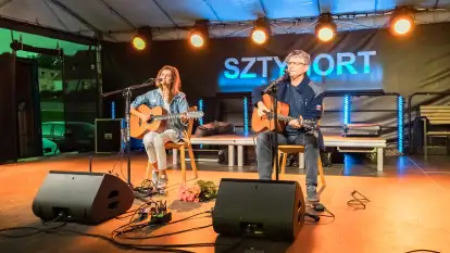 Andrzej Korycki i Dominika Żukowska, Sztynort, sierpień 2022 r.