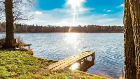 Zatoka Mrówcza, jezioro Ryńskie, luty 2023 - zdjęcie 8