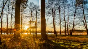 Kolejny zachód nad jeziorem Ryńskim, luty 2023 - zdjęcie 27