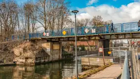 Remont kanału Łuczańskiego, luty 2023 - zdjęcie 3