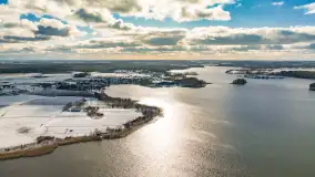 Niedzielne popołudnie widziane z drona, Ryn i okolice - zdjęcie 7