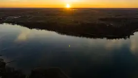 Zachód słońca nad jeziorem Tałty, końcówka lutego 2023 r. - zdjęcie 26