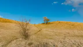 Grodzisko Św. Góra, jezioro Wojnowo, marzec 2023 r. - zdjęcie 6