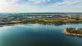 Mix marcowych ujęć Mazur z lotu ptaka - zdjęcie 6