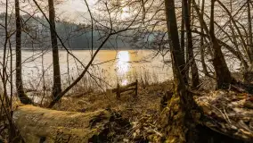 Wschód słońca nad jeziorem Tyrkło, marzec 2023 r. - zdjęcie 69