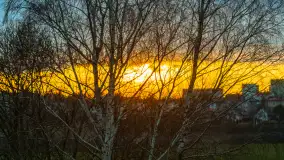 Zachód słońca, z innej perspektywy, marzec 2023 r. - zdjęcie 5