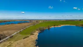 Wiosenne Mazury widziane z drona, końcówka marca 2023 r. - zdjęcie 38