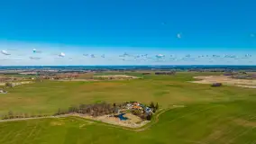 Wiosenne Mazury widziane z drona, końcówka marca 2023 r. - zdjęcie 25