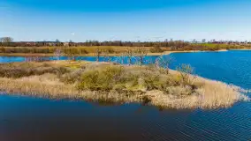 Wiosenne Mazury widziane z drona, końcówka marca 2023 r. - zdjęcie 5