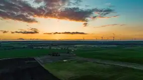 Zachód słońca nad rzeką Guber, kwiecień 2023 r. - zdjęcie 53