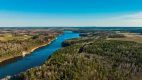 Mazury z lotu ptaka, marzec - kwiecień 2023 r. - zdjęcie 22