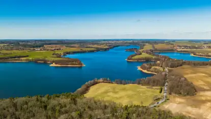 Mazury z lotu ptaka, marzec - kwiecień 2023 r.