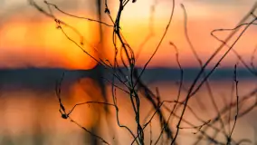 Zachód słońca nad jeziorem Dejguny, Lisi Ogon, kwiecień 2023 r. - zdjęcie 51