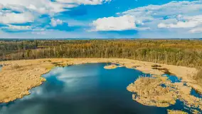 Wiosna i rozlewiska przy jeziorze Siercze niedaleko Gierłoży - zdjęcie 21