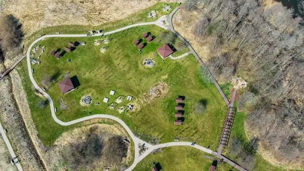 Plaża i ścieżka edukacyjna w Czernikach, jezioro Mój - zdjęcie 7