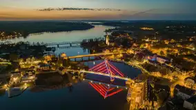 Nocne zdjęcia Mikołajek, końcówka kwietnia 2023 r. - zdjęcie 1