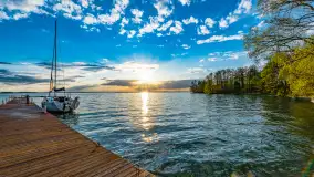 Wiosenny zachód słońca nad Darginem - zdjęcie 8