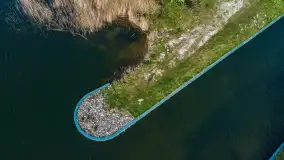 Kanał Niegociński na zdjęciach z drona, maj 2023 r. - zdjęcie 39