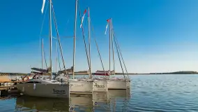 Port Piękny Brzeg nad jeziorem Święcajty, maj 2023 - zdjęcie 23