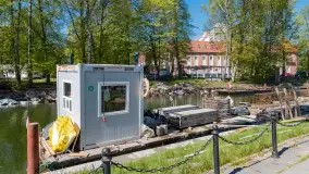 Kanał Łuczański w remoncie, postęp prac, maj 2023 r. - zdjęcie 11