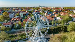 Koło nazywane okiem Giżycka robi wrażenie, maj 2023 r. - zdjęcie 12