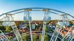 Koło nazywane okiem Giżycka robi wrażenie, maj 2023 r. - zdjęcie 6