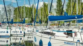 Port Sailor nad jeziorem Kisajno, maj 2023 r. - zdjęcie 4