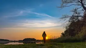 Majowy zachód słońca nad jeziorem Siercze, 2023 - zdjęcie 17