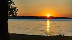 Zachód słońca nad jeziorem Niegocin, maj 2023 r. - zdjęcie 22