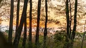 Zachód słońca nad jeziorem Mój, maj 2023 r. - zdjęcie 17