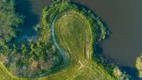 Mazurskie pola i łąki z lotu ptaka, czerwiec 2023 r. - zdjęcie 7