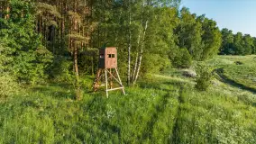 Mazurskie pola i łąki z lotu ptaka, czerwiec 2023 r. - zdjęcie 24