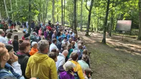 Niezwykła inscenizacja w Wilczym Szańcu. Tym razem o obronie Twierdzy Brzeskiej - zdjęcie 15