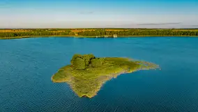 Wschód słońca nad jeziorem Mamry, Stanica Wodna Kietlice, sierpień 2023 r. - zdjęcie 53