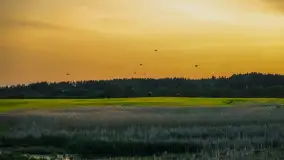 Zachód słońca nad jeziorem Dejgunek, maj 2023 r. - zdjęcie 11