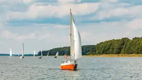 Oldtimery w Strandzie i na jeziorze Kisajno, sierpień 2023 r. - zdjęcie 96