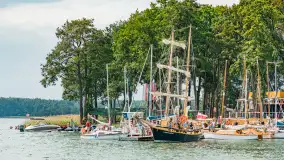 Oldtimery w Strandzie i na jeziorze Kisajno, sierpień 2023 r. - zdjęcie 26