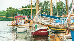 Oldtimery w Strandzie i na jeziorze Kisajno, sierpień 2023 r. - zdjęcie 51