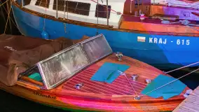 Nocne zdjęcia ze zlotu Oldtimerów w Strandzie, sierpień 2023 r. - zdjęcie 28