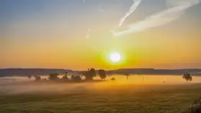 Wschód słońca we wsi Pożarki, wrzesień 2023 r. - zdjęcie 46