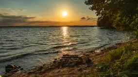 Sierpniowy wieczór i zachód słońca nad Darginem - zdjęcie 3