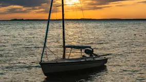 Sierpniowy wieczór i zachód słońca nad Darginem - zdjęcie 39