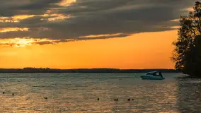 Sierpniowy wieczór i zachód słońca nad Darginem - zdjęcie 40