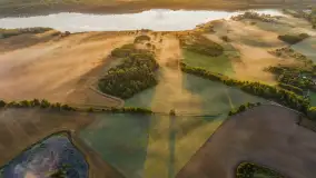 Wrześniowy i mglisty wschód słońca nad jeziorem Mój - zdjęcie 54