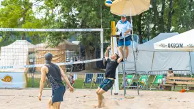 Otwarte Mistrzostwa Węgorzewa w Siatkówce Plażowej Mężczyzn - Sztynort 2023 - zdjęcie 67