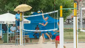 Otwarte Mistrzostwa Węgorzewa w Siatkówce Plażowej Mężczyzn - Sztynort 2023 - zdjęcie 64