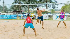 Otwarte Mistrzostwa Węgorzewa w Siatkówce Plażowej Mężczyzn - Sztynort 2023 - zdjęcie 86